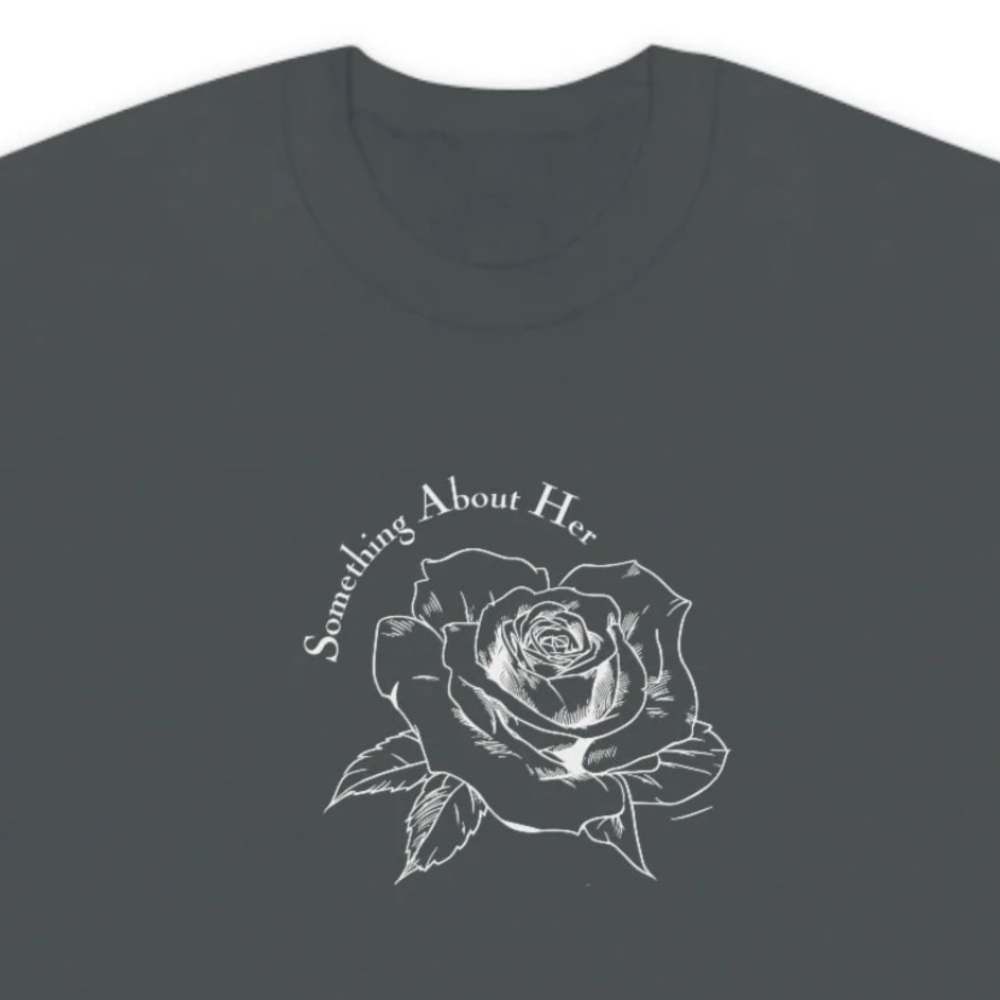 NWOT Something About Her Rosie Sweatshirt in Charcoal